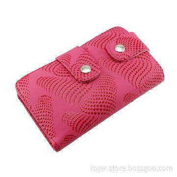 Multifunction Leather Bag for Mobile Phones, Inside with Card Slots, Made of PU Leather Material